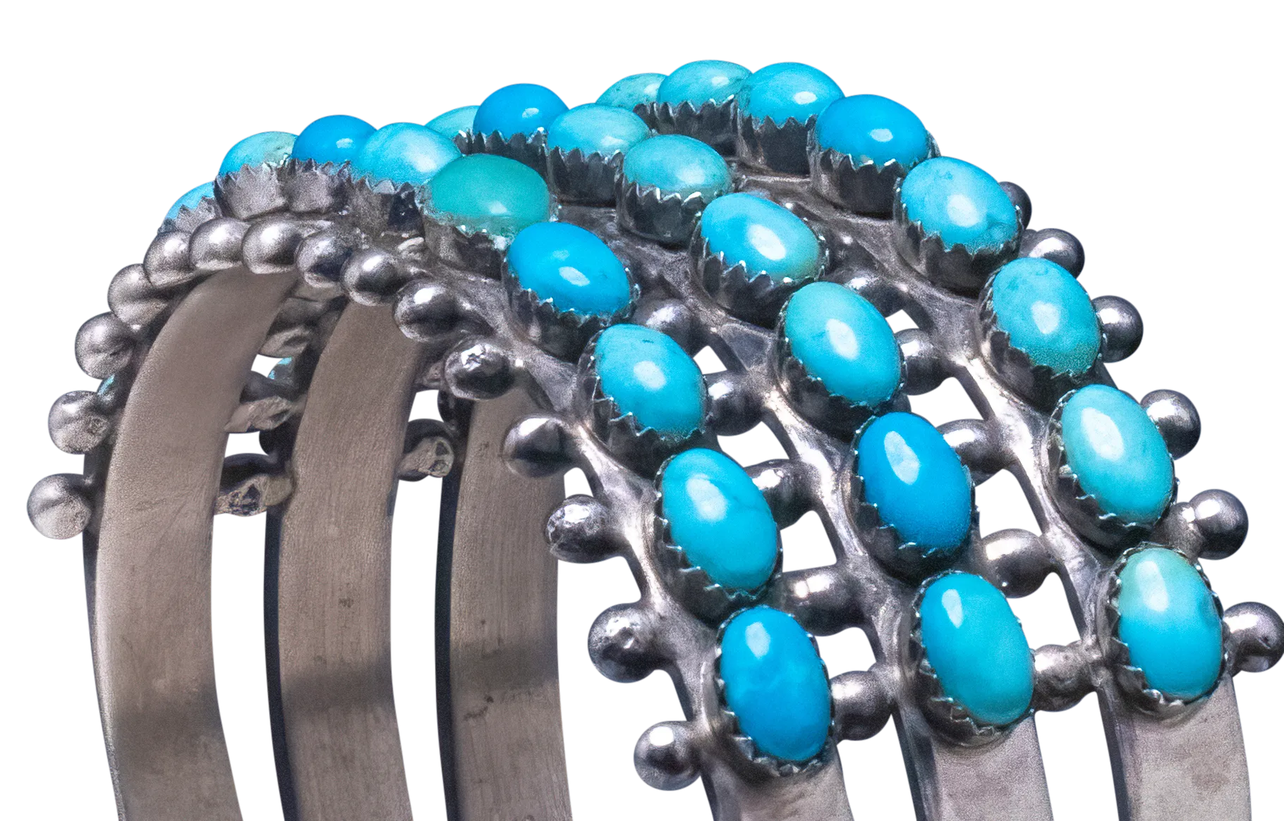 Kingman Turquoise Seed Cuff | Paul Livingston