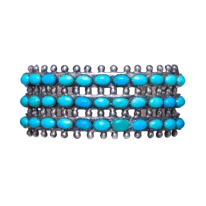 Kingman Turquoise Seed Cuff | Paul Livingston