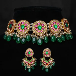 Kundan Pearl Choker