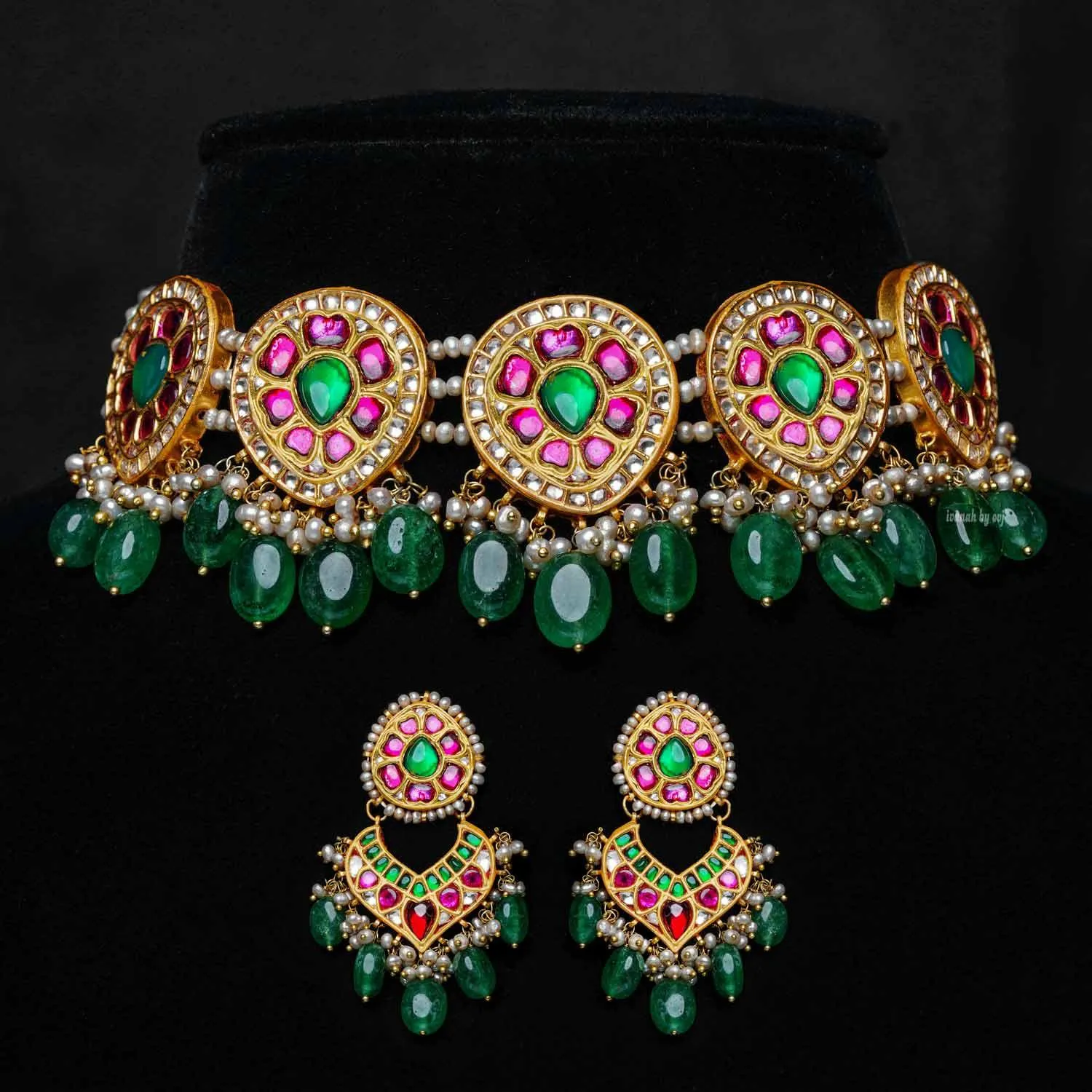 Kundan Pearl Choker