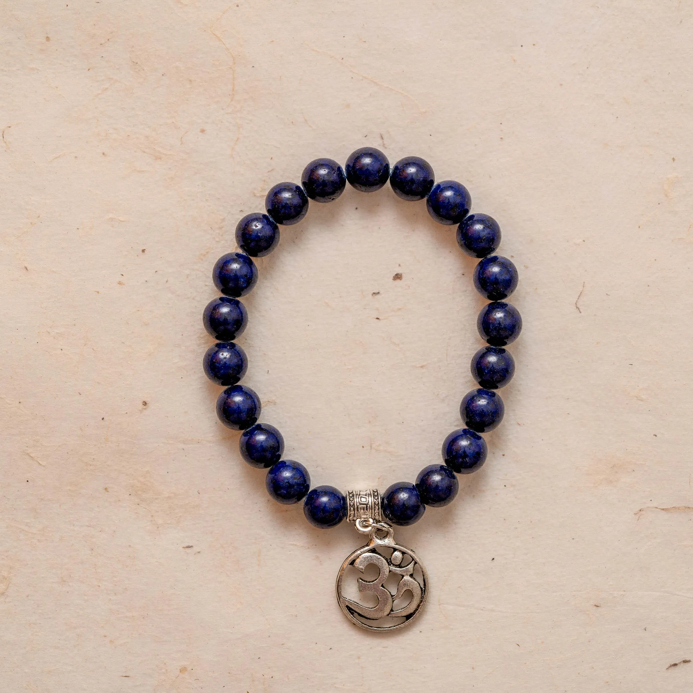 Lapis Charm Bracelet