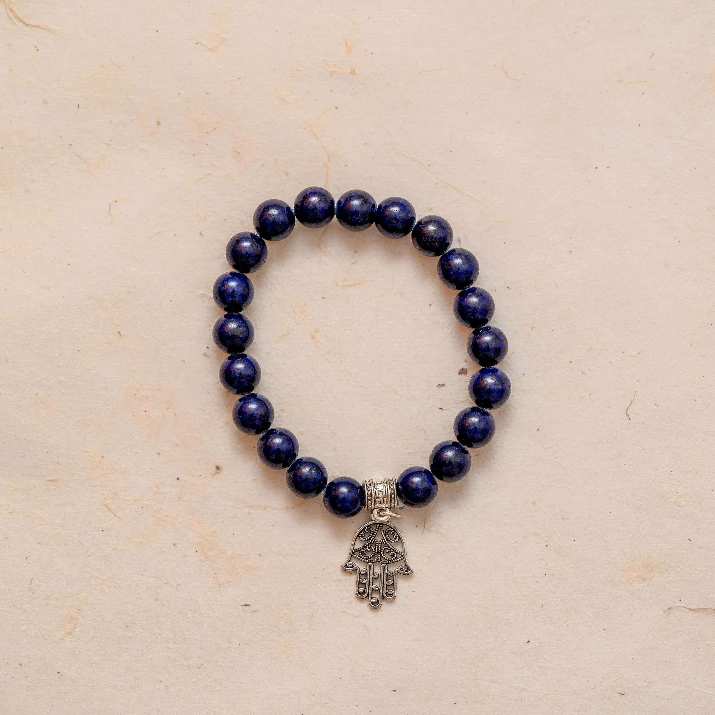 Lapis Charm Bracelet