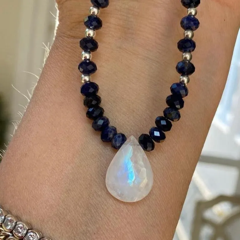 Lapis Necklace - Lara