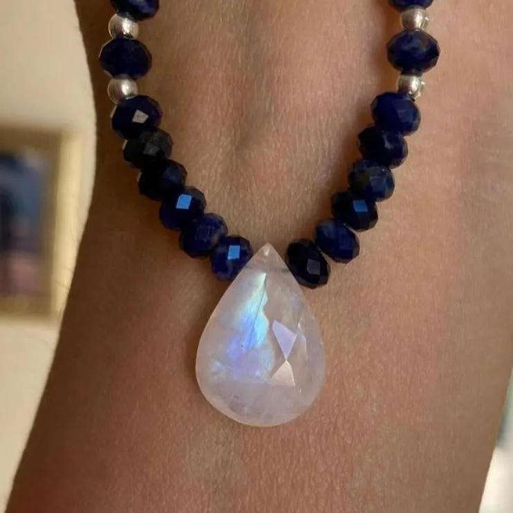 Lapis Necklace - Lara