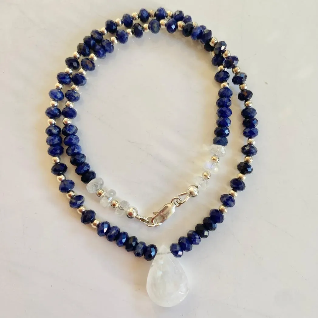 Lapis Necklace - Lara