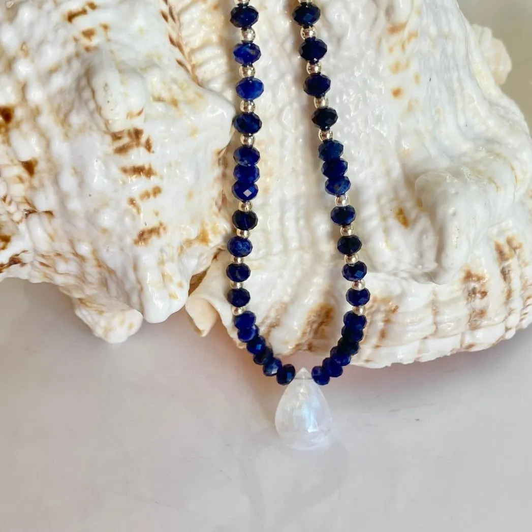 Lapis Necklace - Lara