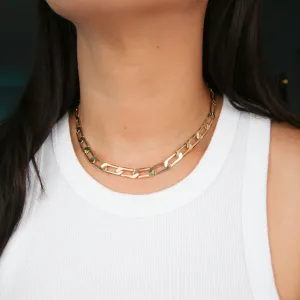 Large Link Chain Necklace