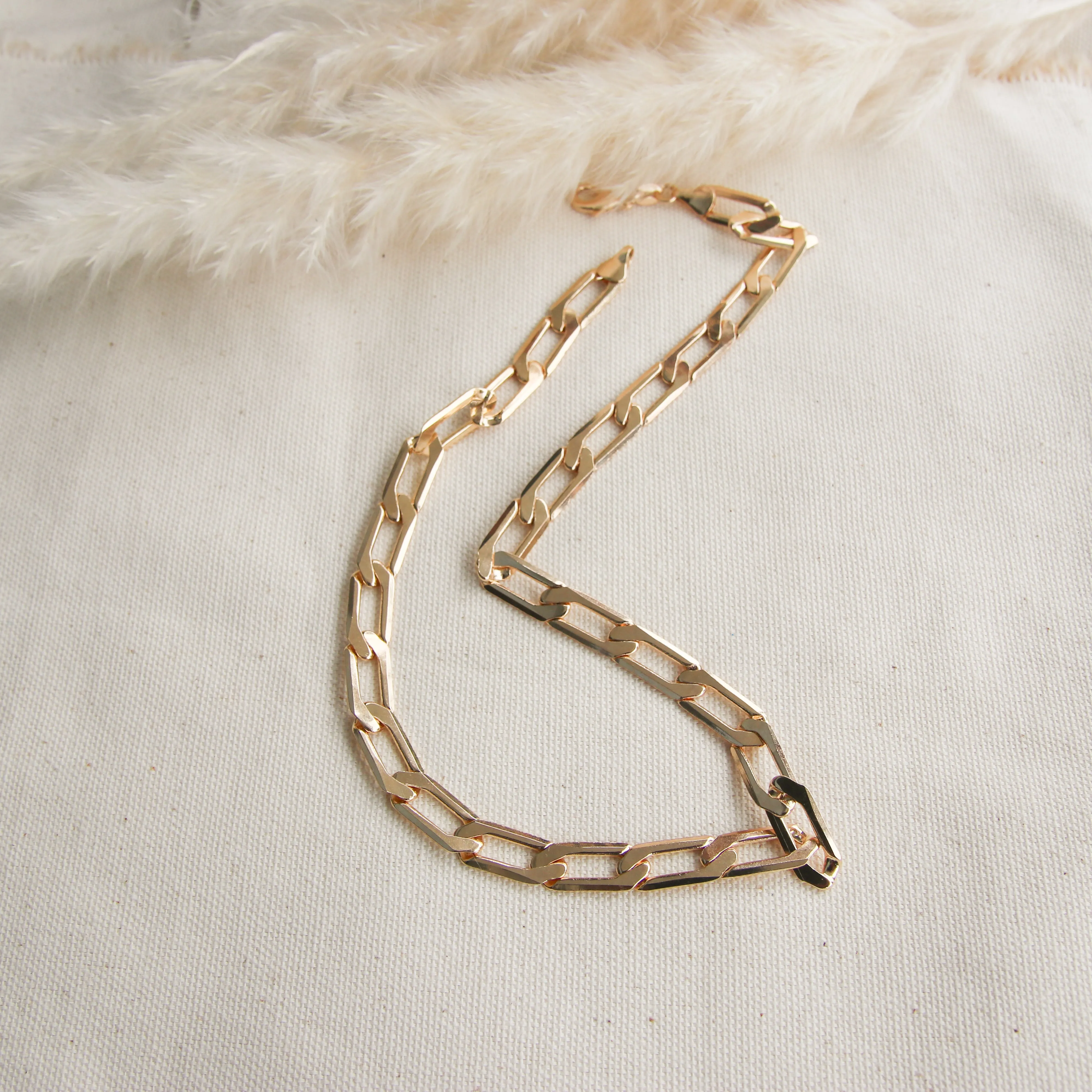 Large Link Chain Necklace