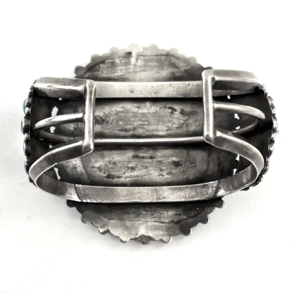 Large Vintage Cluster Bracelet