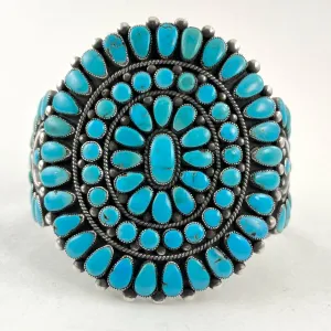 Large Vintage Cluster Bracelet