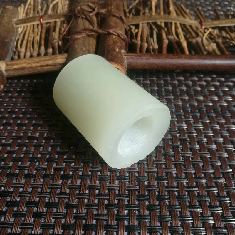 Natural Kunlun Jade Rough Nephrite Raw (65g,3.3X4.3cm)