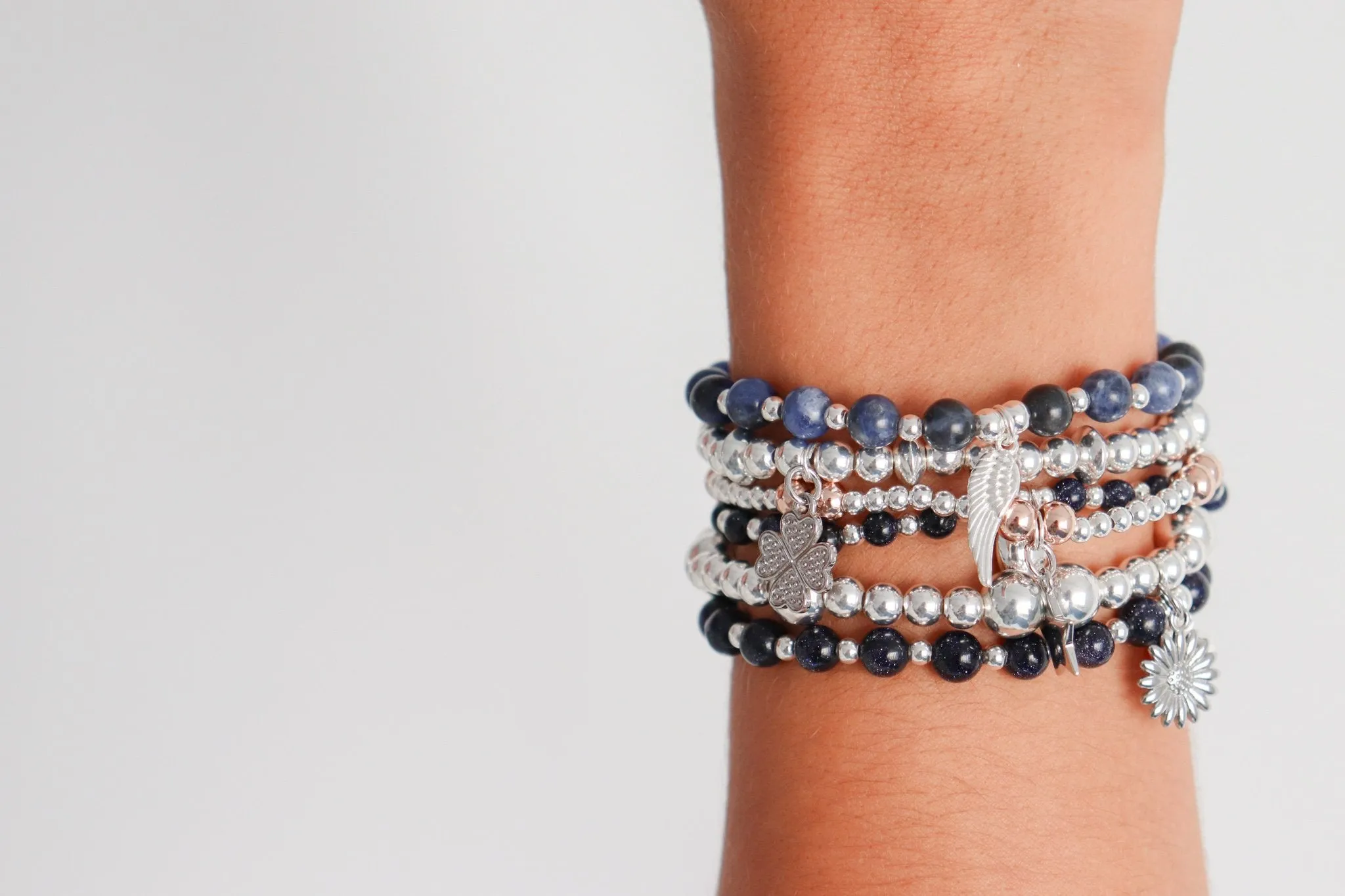 New Beginnings Chunky Stacking Bracelet