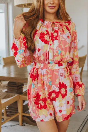 ONLINE EXCLUSIVE Rare Beauty Floral Romper