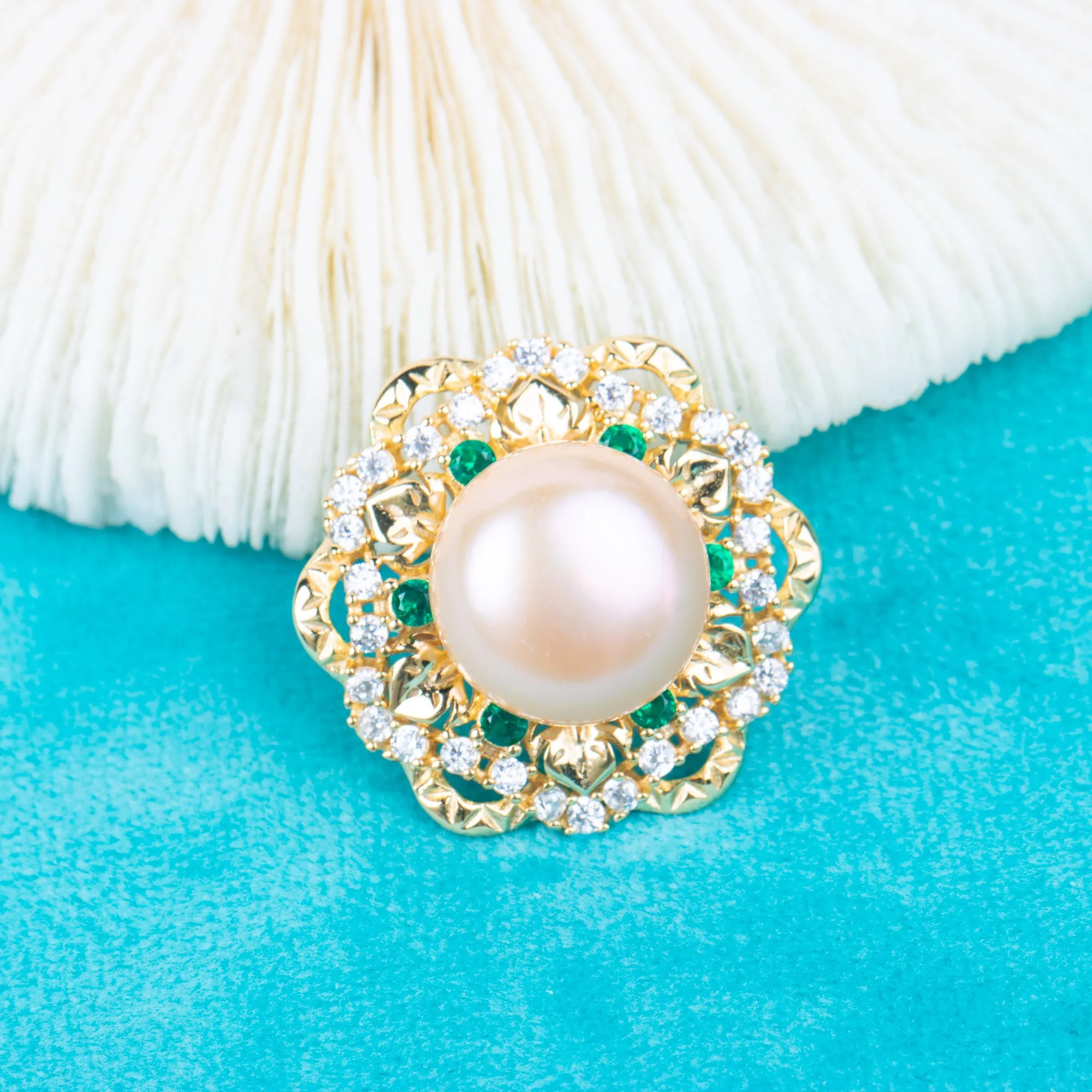 P01960  DIY 9-12mm Natural Freshwater pearl pendant accessory 925 sterling silver engagement jewelry necklace for women