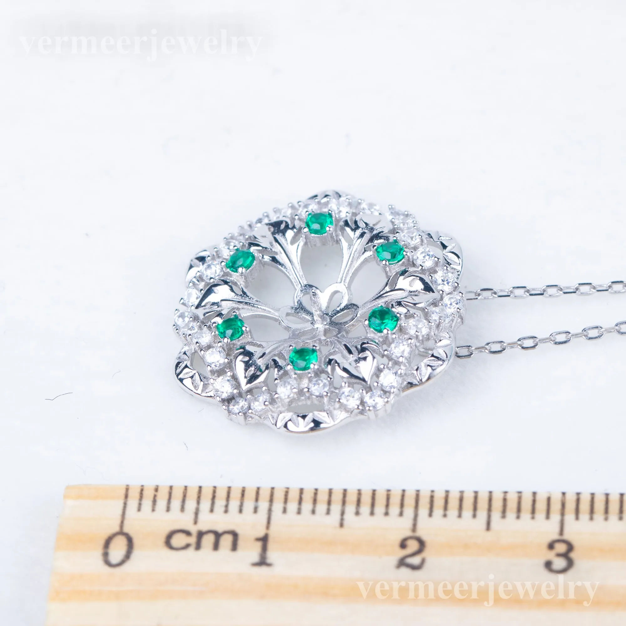 P01960  DIY 9-12mm Natural Freshwater pearl pendant accessory 925 sterling silver engagement jewelry necklace for women
