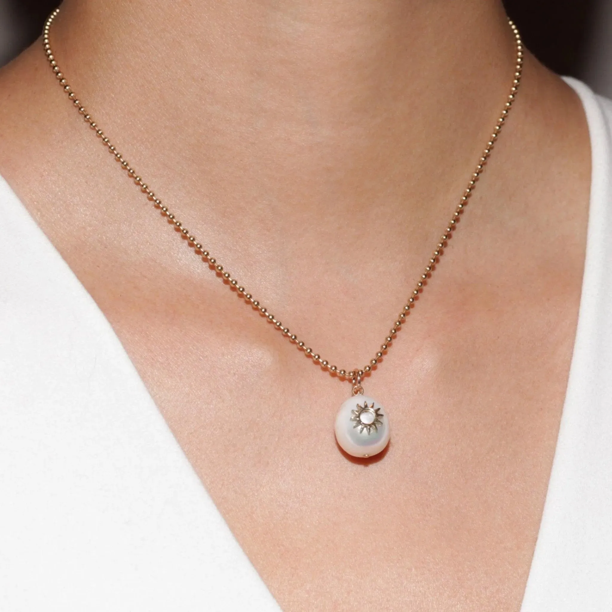 Pearl Spur Necklace