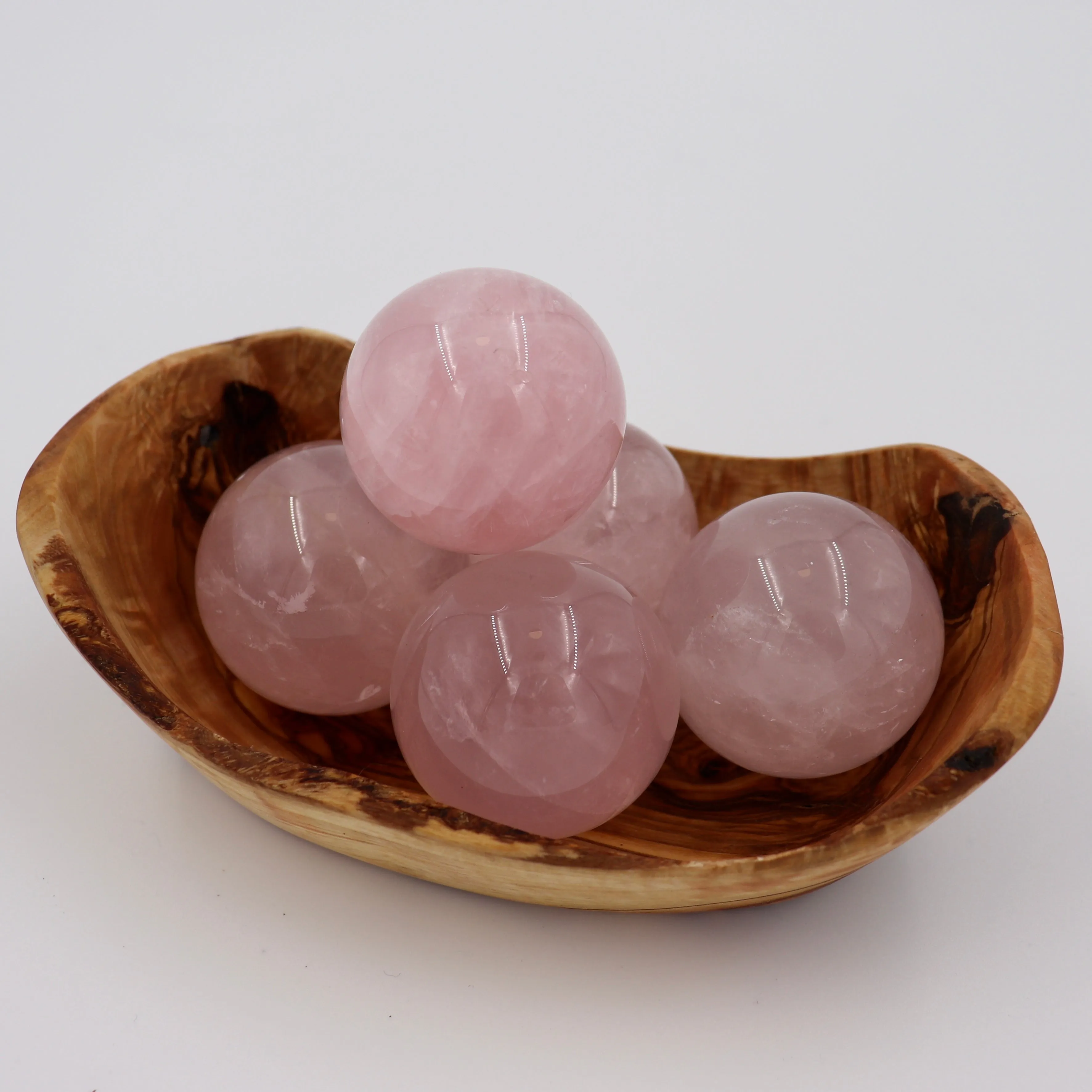 Rose Quartz Spheres (Small)