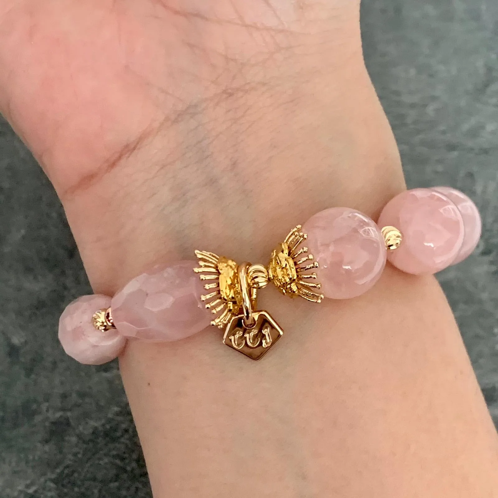 Roses & Rocks Bracelet