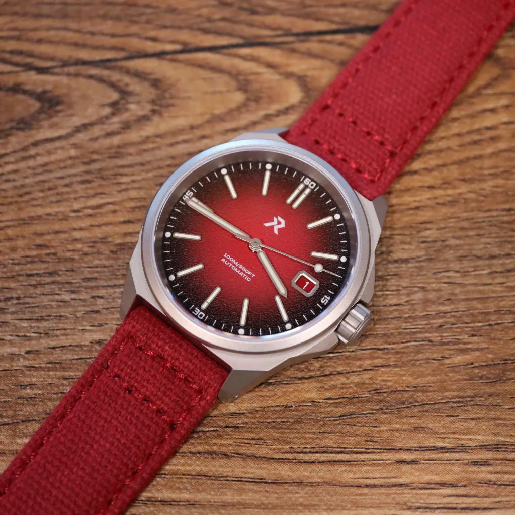 RZE Resolute Crimson&nbsp;Red - Titanium 100m Limited&nbsp;Edition