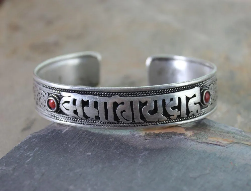 Sanskrit OM bracelet