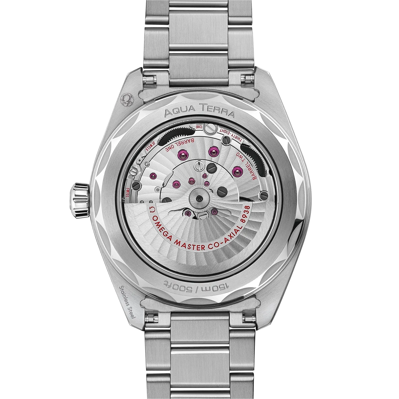 Seamaster Aqua Terra 150M 43 mm, steel on steel