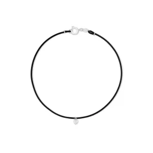 Small White Gold Wings of Love Alternative Necklace