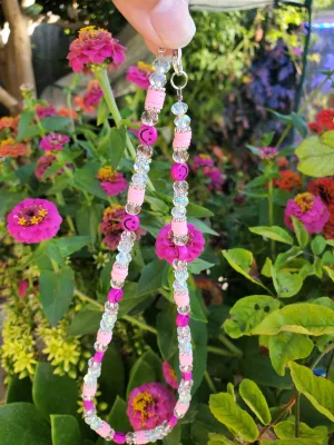 Smile pink necklace