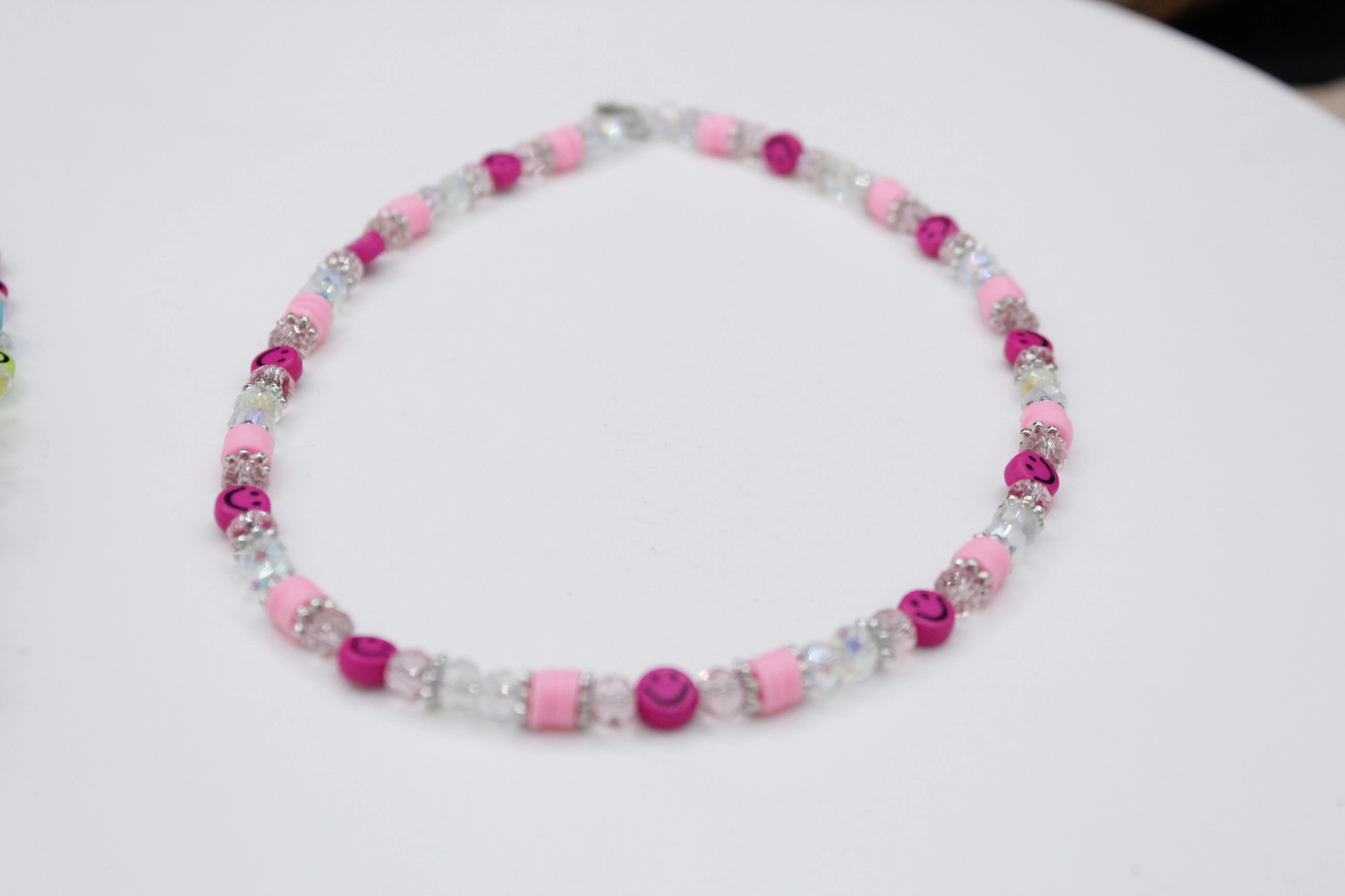 Smile pink necklace