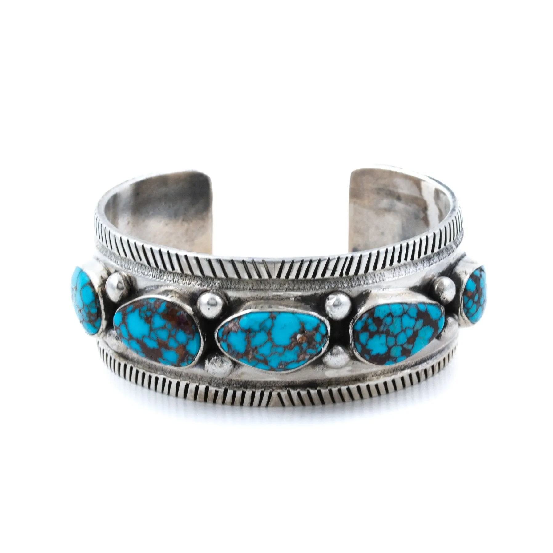 Snowhawk 43ct Egyptian Turquoise Cuff