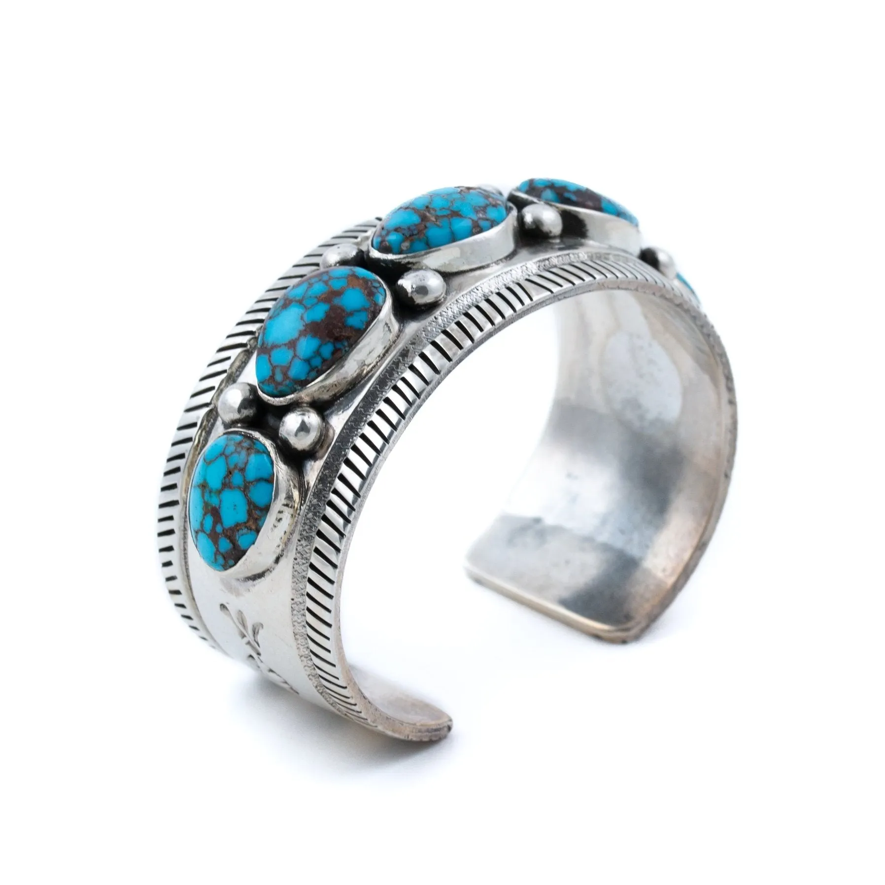 Snowhawk 43ct Egyptian Turquoise Cuff