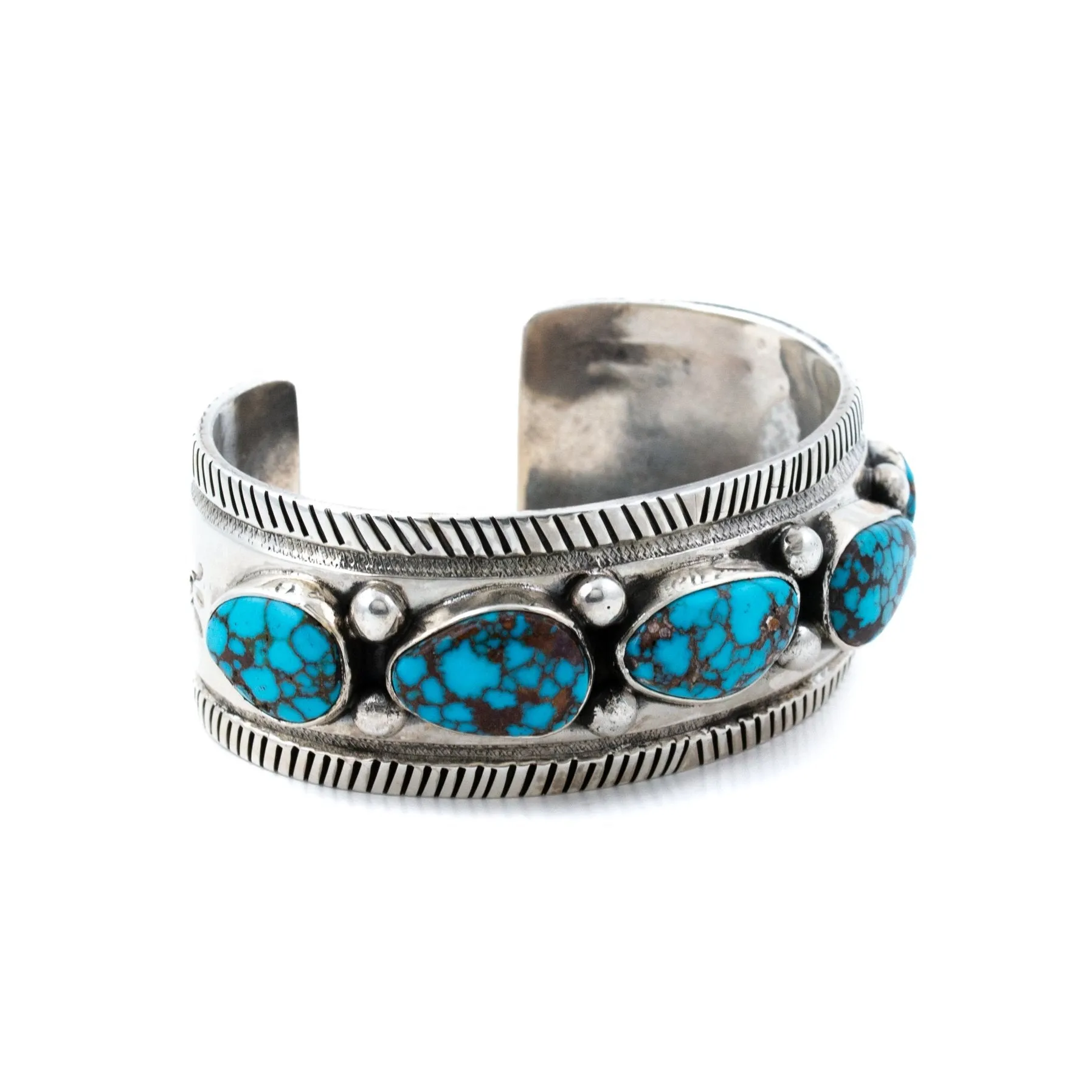 Snowhawk 43ct Egyptian Turquoise Cuff
