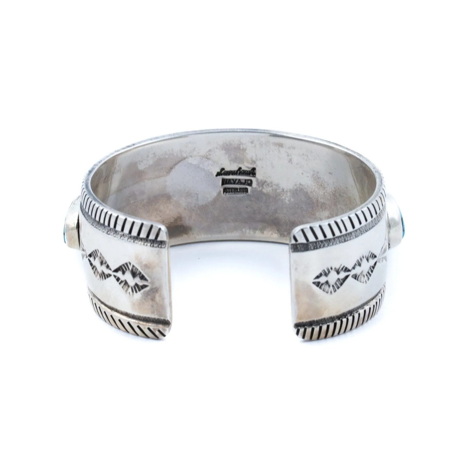 Snowhawk 43ct Egyptian Turquoise Cuff