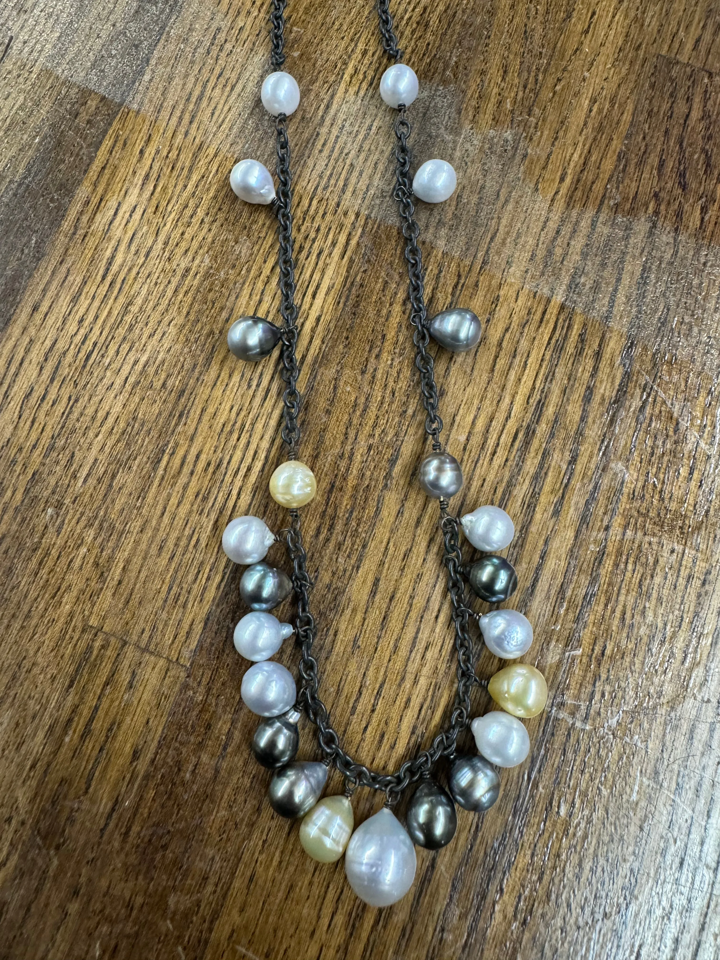 South Sea Multi Pearl Necklace