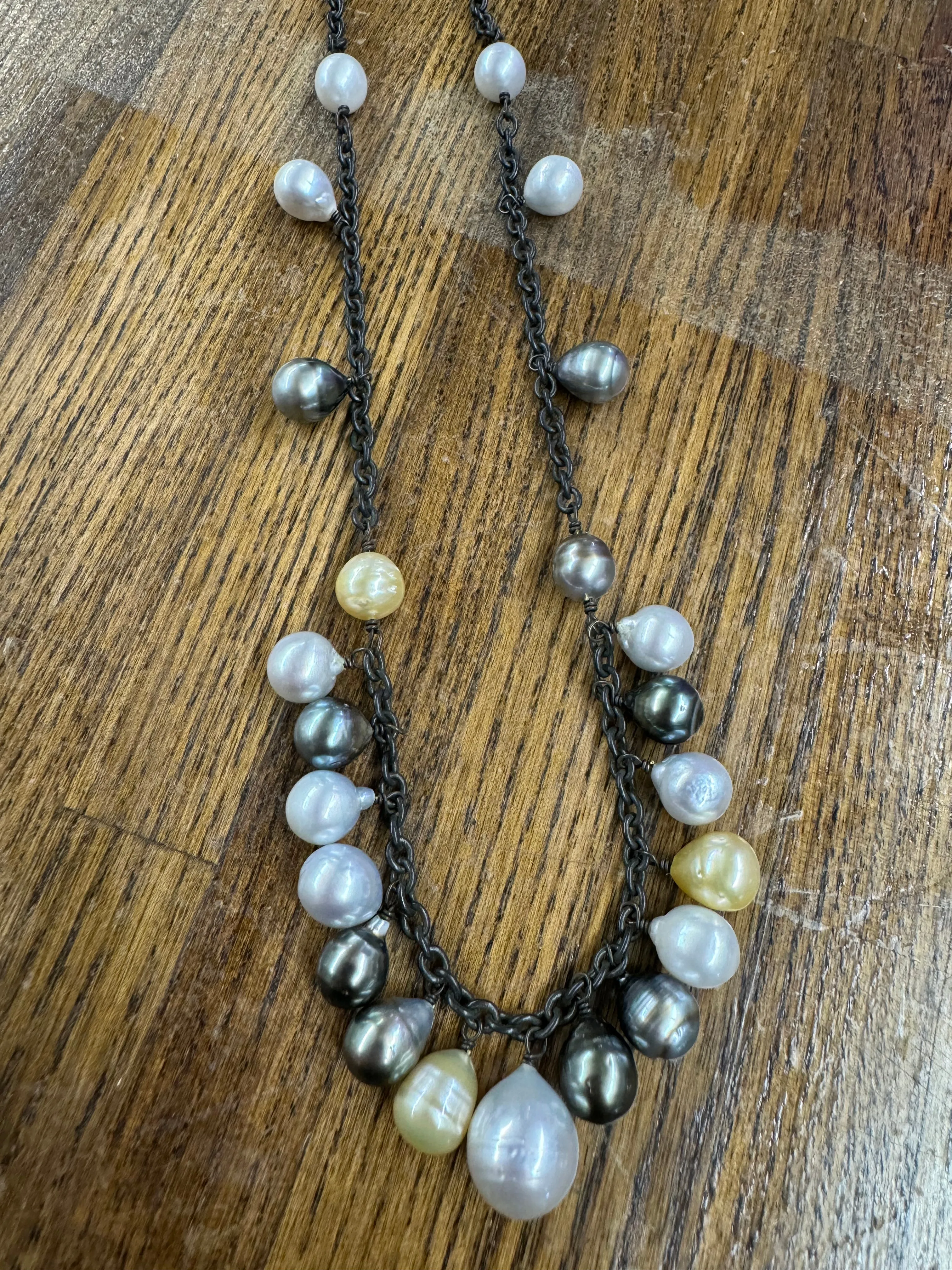 South Sea Multi Pearl Necklace