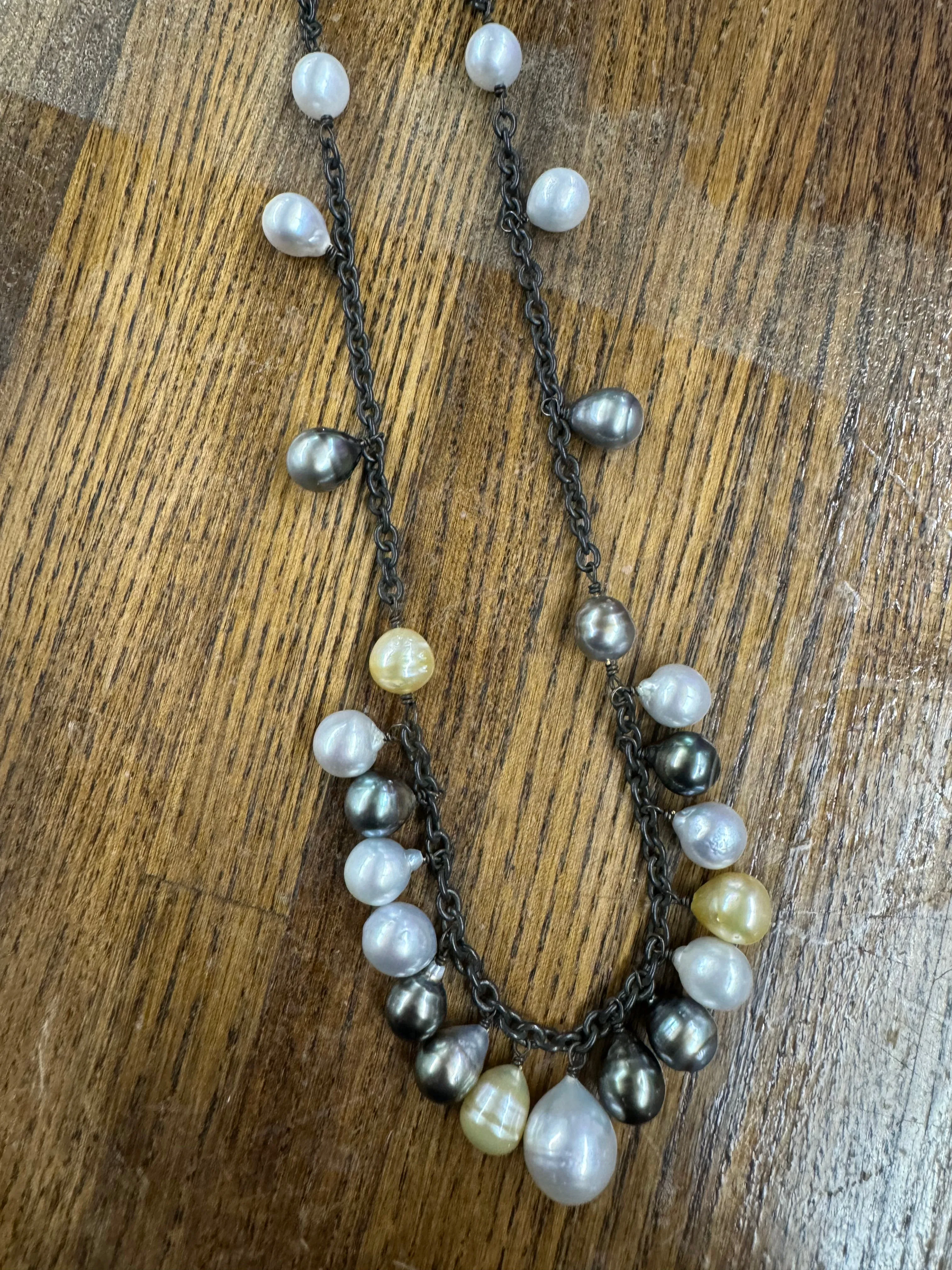 South Sea Multi Pearl Necklace