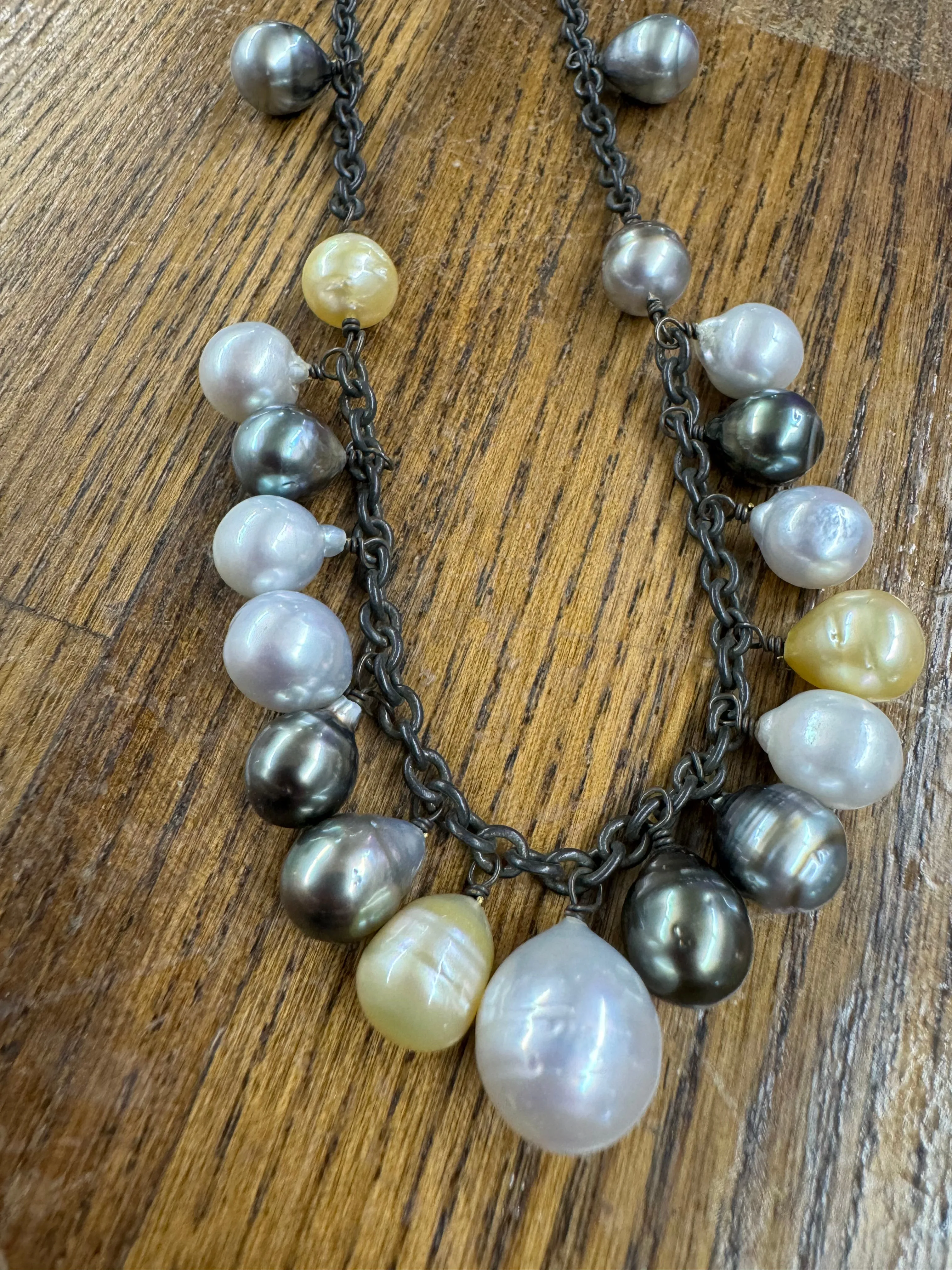 South Sea Multi Pearl Necklace