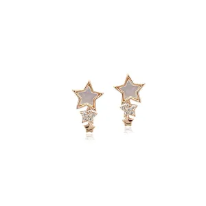 Star Mother of Pearl Earrings