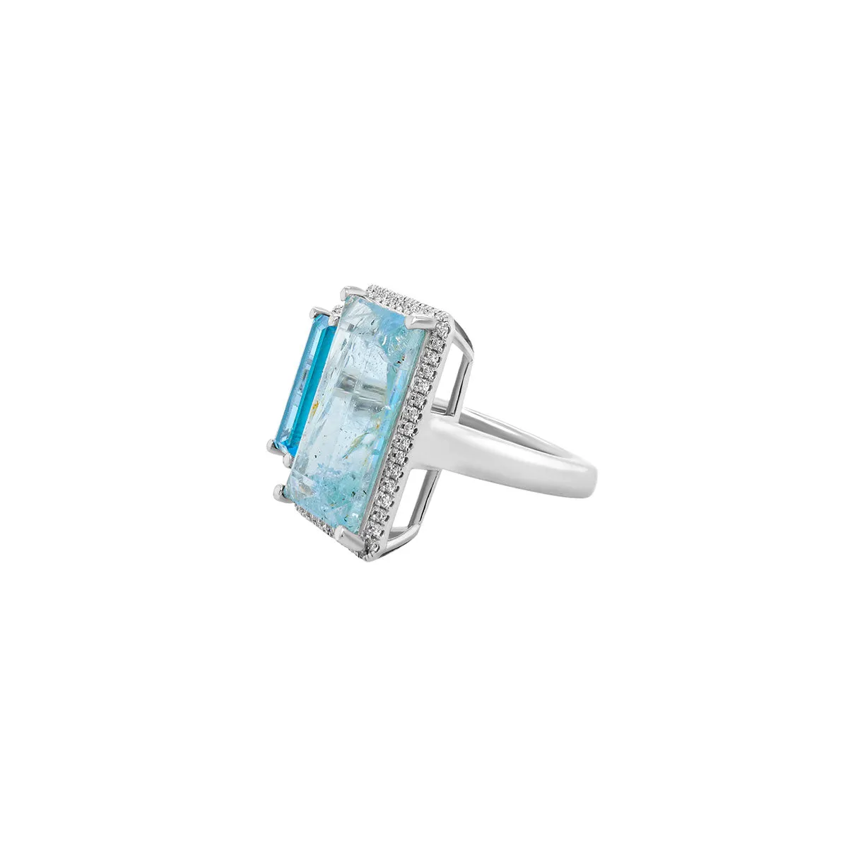 Storm Ring | Aquamarine   Topaz