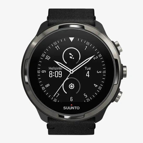 SUN Watch SUN 9 Baro Titanium Leather D