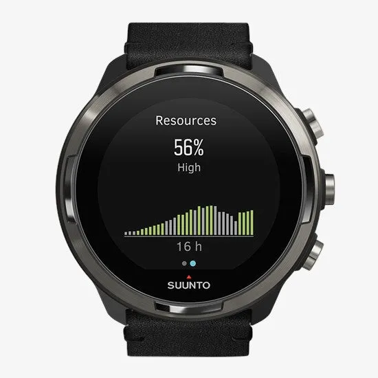 SUN Watch SUN 9 Baro Titanium Leather D