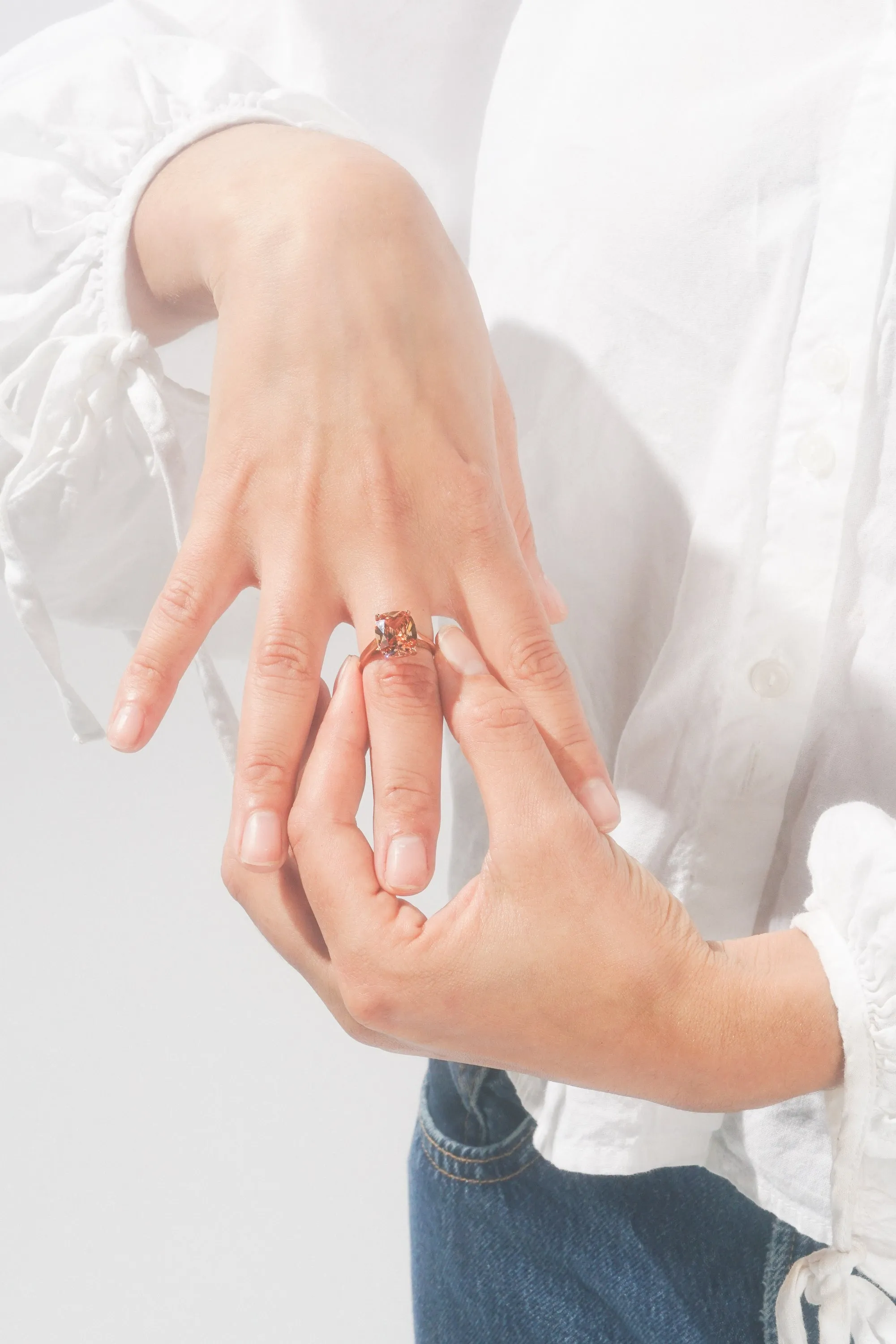 Sunset Cocktail Ring
