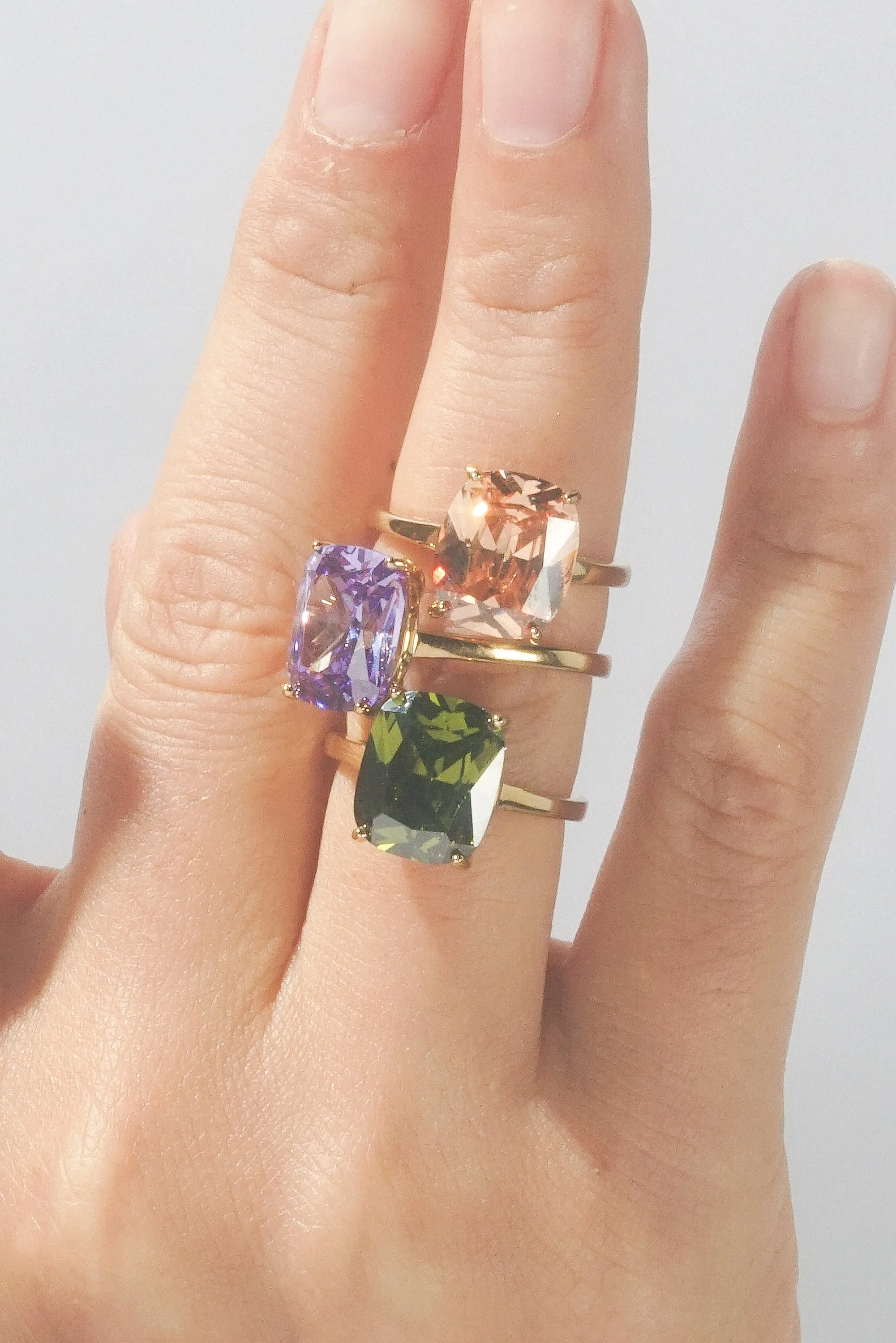 Sunset Cocktail Ring