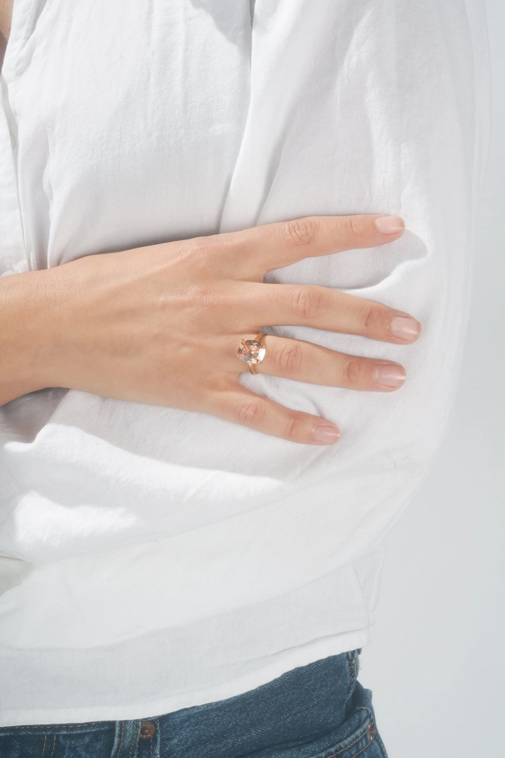 Sunset Cocktail Ring