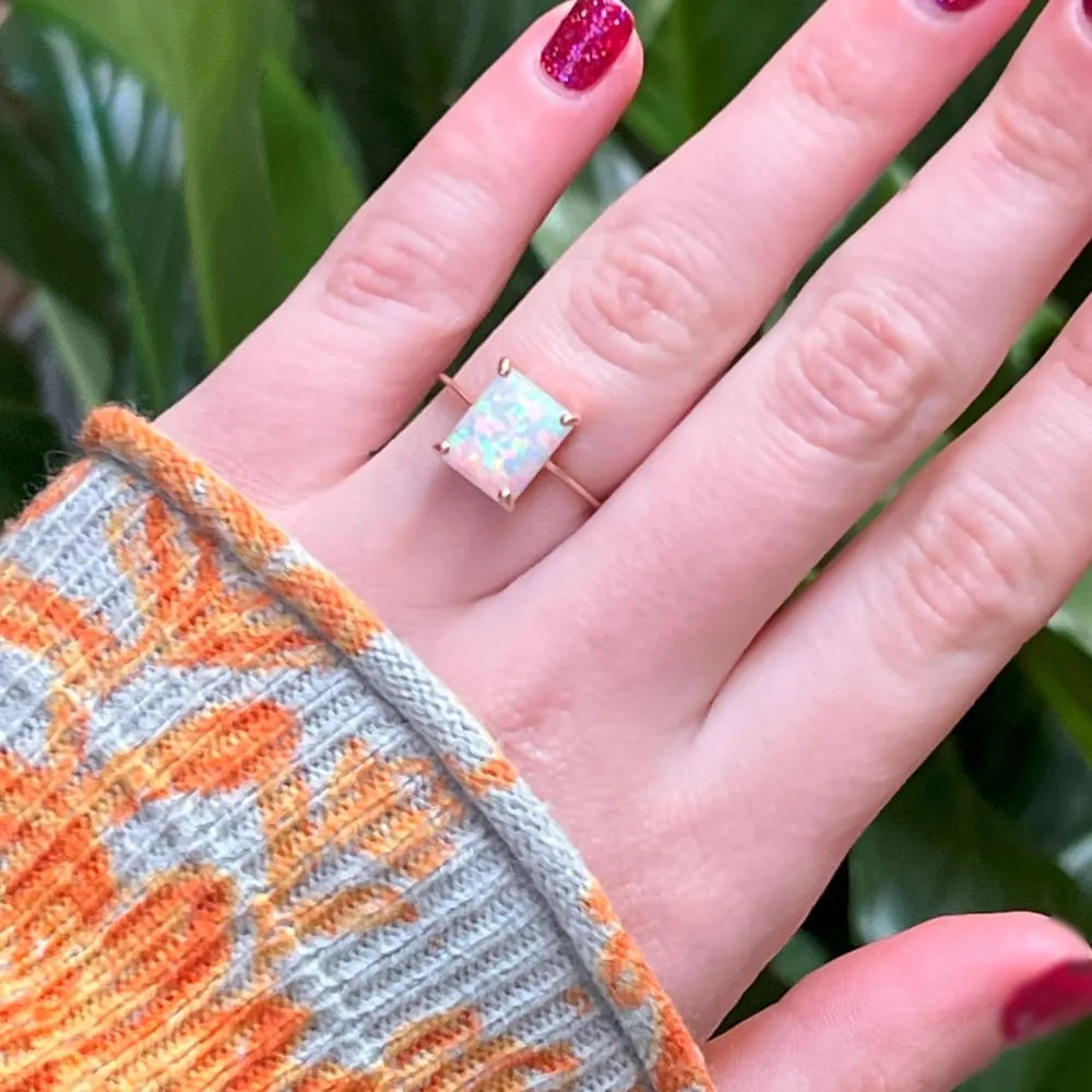 The Audrey- Natural Opal