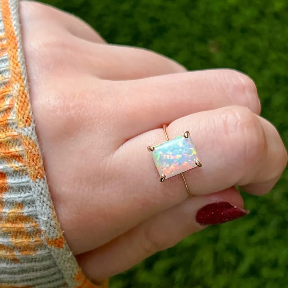 The Audrey- Natural Opal