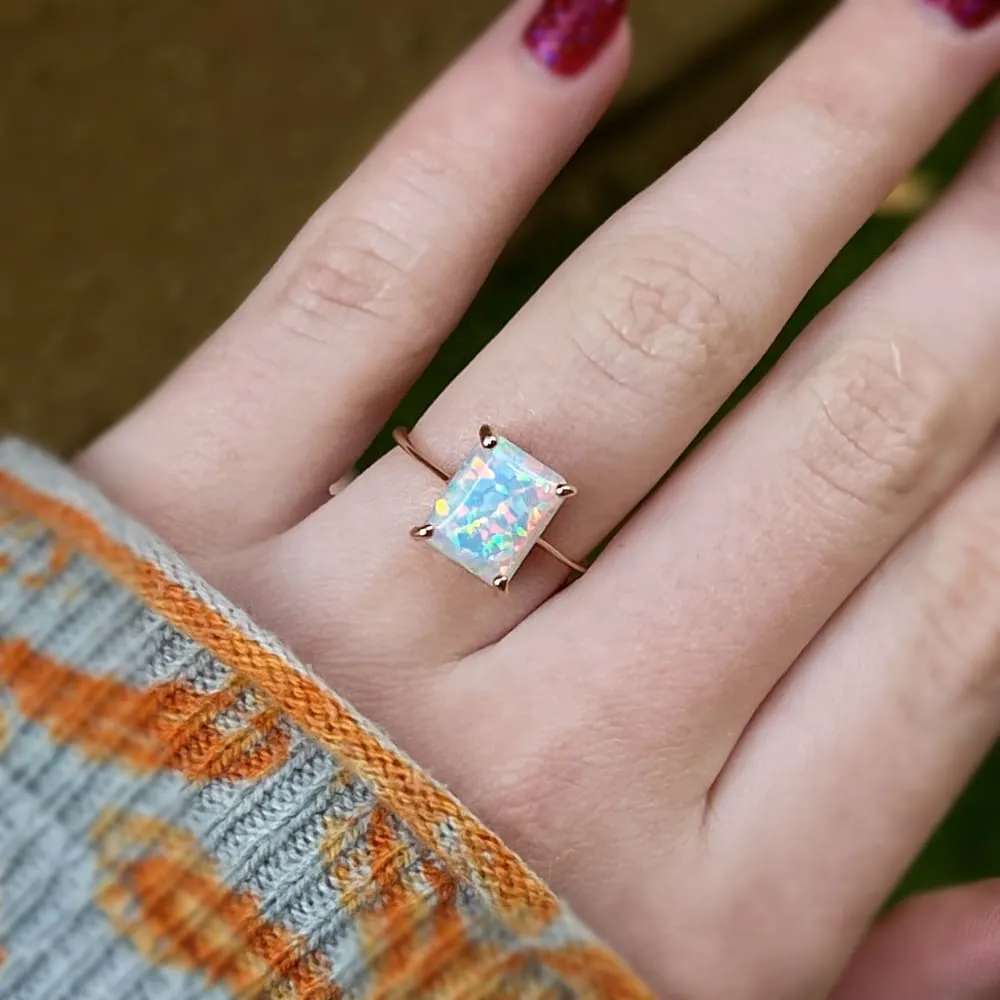The Audrey- Natural Opal
