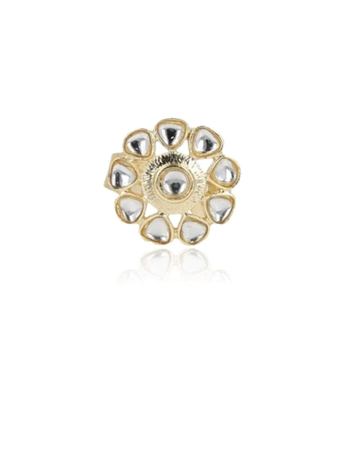Tiny Dabi Kundan Ring