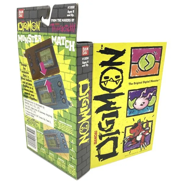 [Un-Used] Digimon Yellow 1997 English Bandai