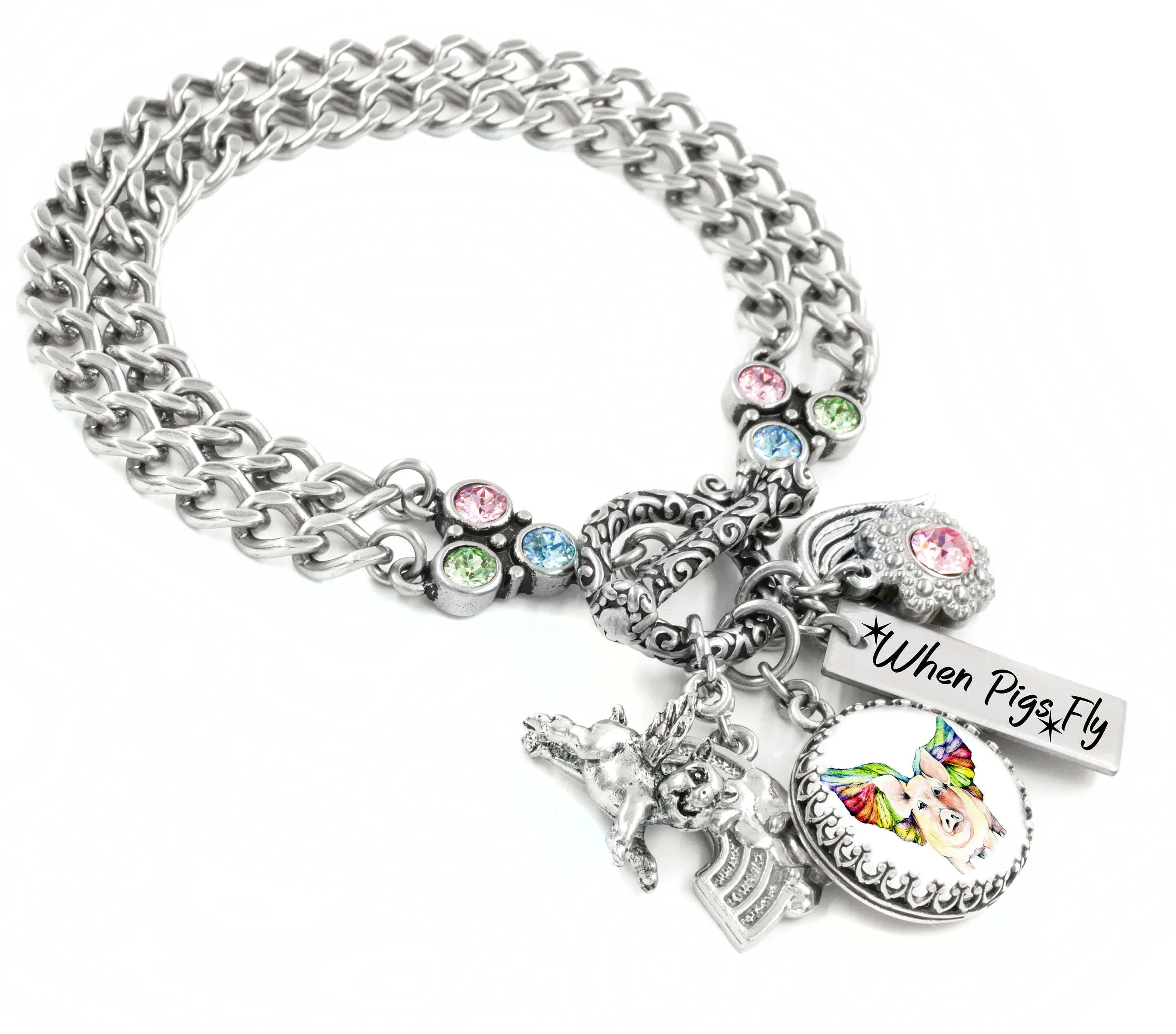 When Pigs Fly Bracelet