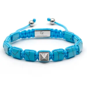 Women's TURQUOISE Flat bead Bracelet
